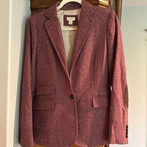 J Crew Herringbone Blazer